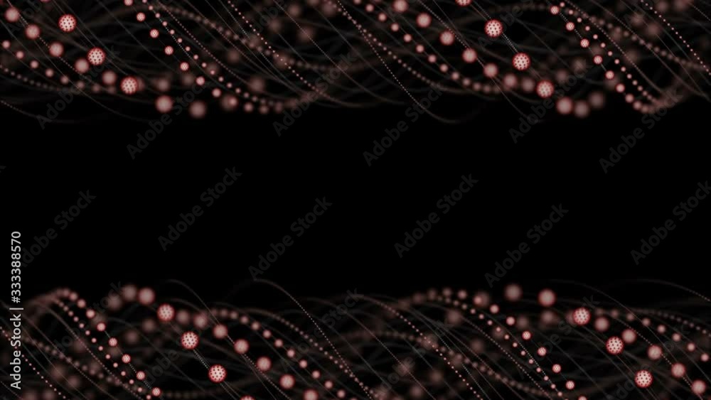 CORONAVIRUS, Covid-19, Science Animation Background, Loop, 4k