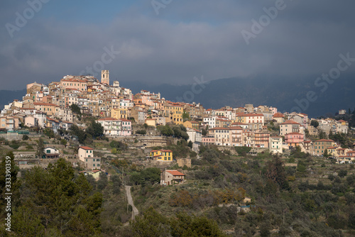 Perinaldo ancient village, Liguria region, Italy © Dmytro Surkov
