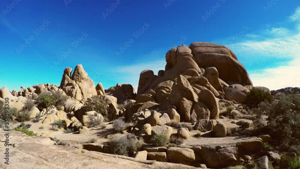 Pan Of Skull Rock Hiking Area- Joshua Tree National Park