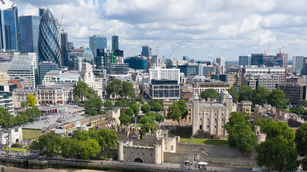 Britain Tower of London favorite travel destination in United Kingdom. 