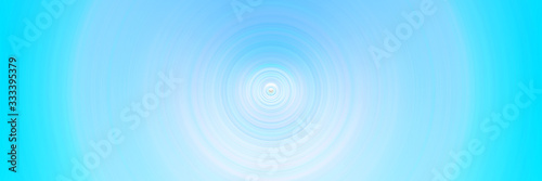Blue glowing circle. Glowing abstract texture. Glow of concentric circles.