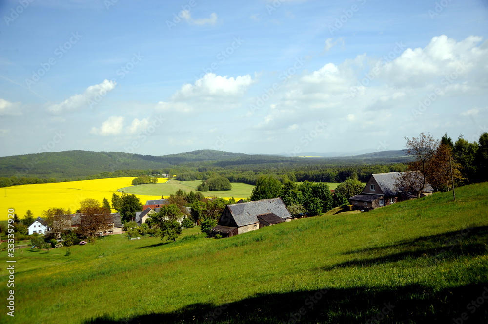 Der Keulenberg im Lausitzer Bergland
