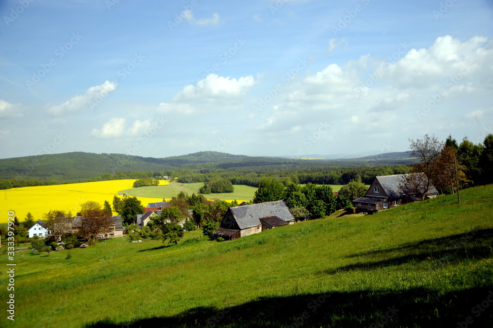 Der Keulenberg im Lausitzer Bergland Der Keulenberg im Lausitzer Bergland