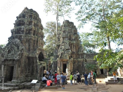 シェムリアップ、タプローム寺院