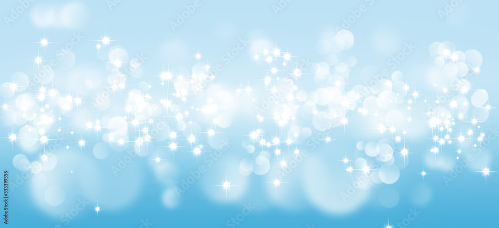Abstract blurry image of light and blue bokeh background. Abstract blurry image of light and blue bokeh background.