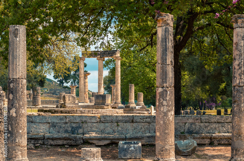 Fotografie The archaeological site of ancient Olympia