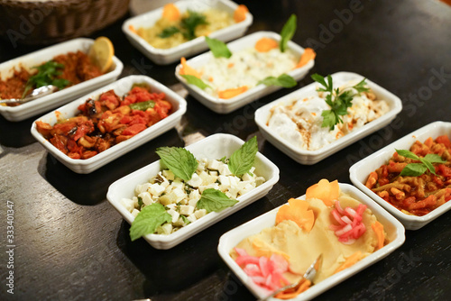 appetizers from turkish cuisine