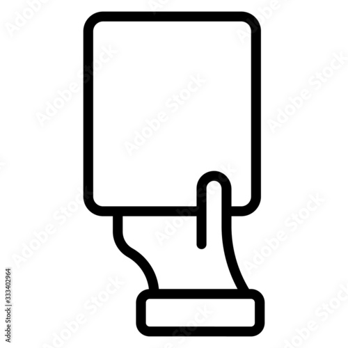 Fouls and misconduct shoot-out Concept, Soccer and football Penalty Card on White Background, warning, reprimanding or penalising a player vector icon design
