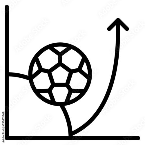 Corner Kick Concept, Football Playing Rule Sign Vector Icon Design