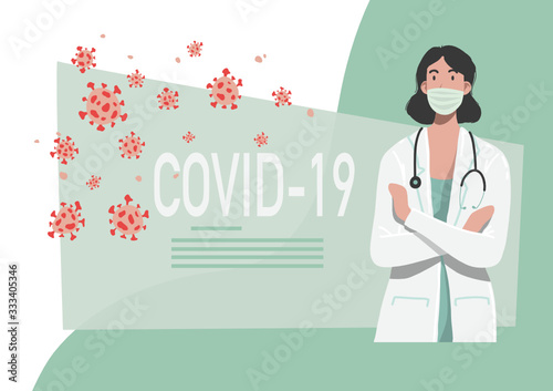 Covid-19 Coronavirus Concepts of Disease Interpretation With Cartoons The World Health Organization, WHO officially introduces a new name for Coronavirus Disease, COVID-19.