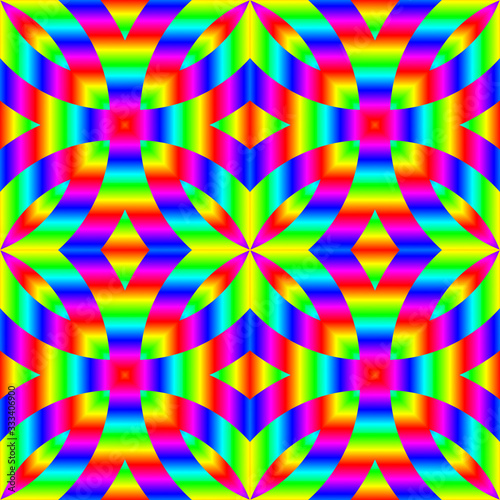 abstract colorful geometric pattern