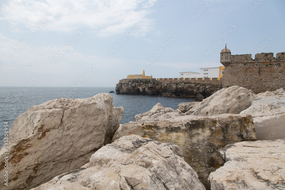Halbinsel Peniche, Portugal: Blick auf die Festung Fortaleza de Peniche