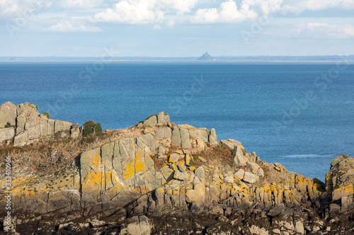 Pointe du Grouin in Cancale. Emerald Coast, Brittany, France , photo