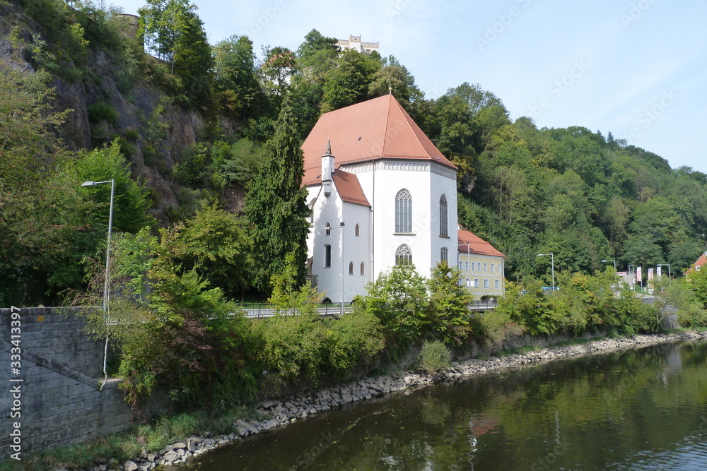 Passau Kirche St. Salvator Ilz Donau Inn