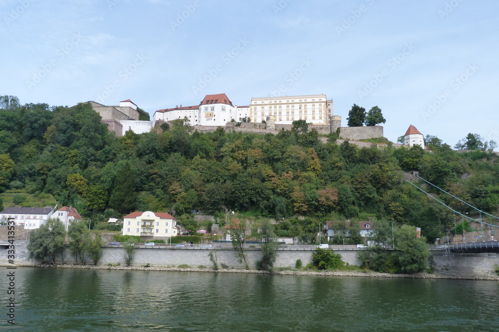 Fototapeta premium Passau Veste Oberhaus Georgsberg