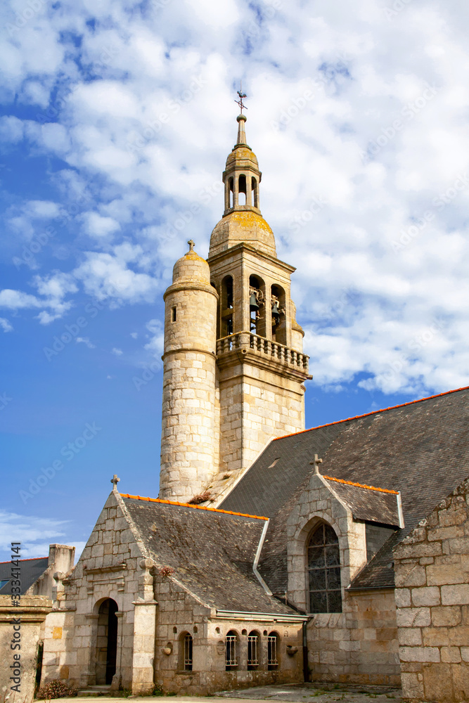 Combrit. Eglise Saint-Tugdual. Finistère. Bretagne
