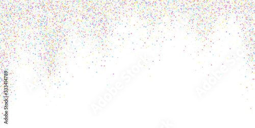 Festive confetti. Celebration stars. Colorful star