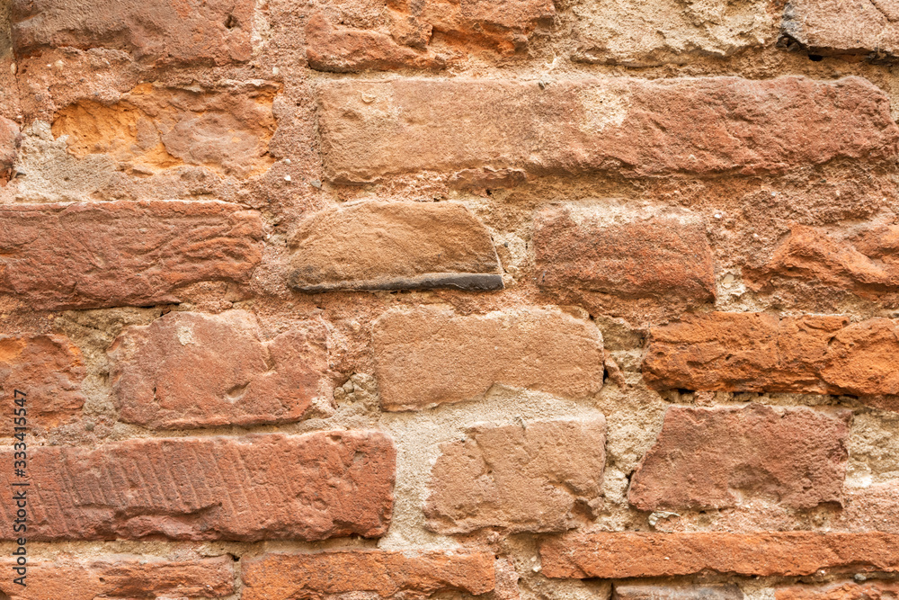 brick wall used as a background brick wall used as a background