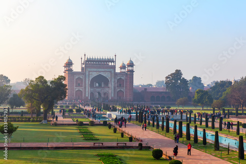 Taj Mahal Gate view, India, Uttar Pradesh, Agra