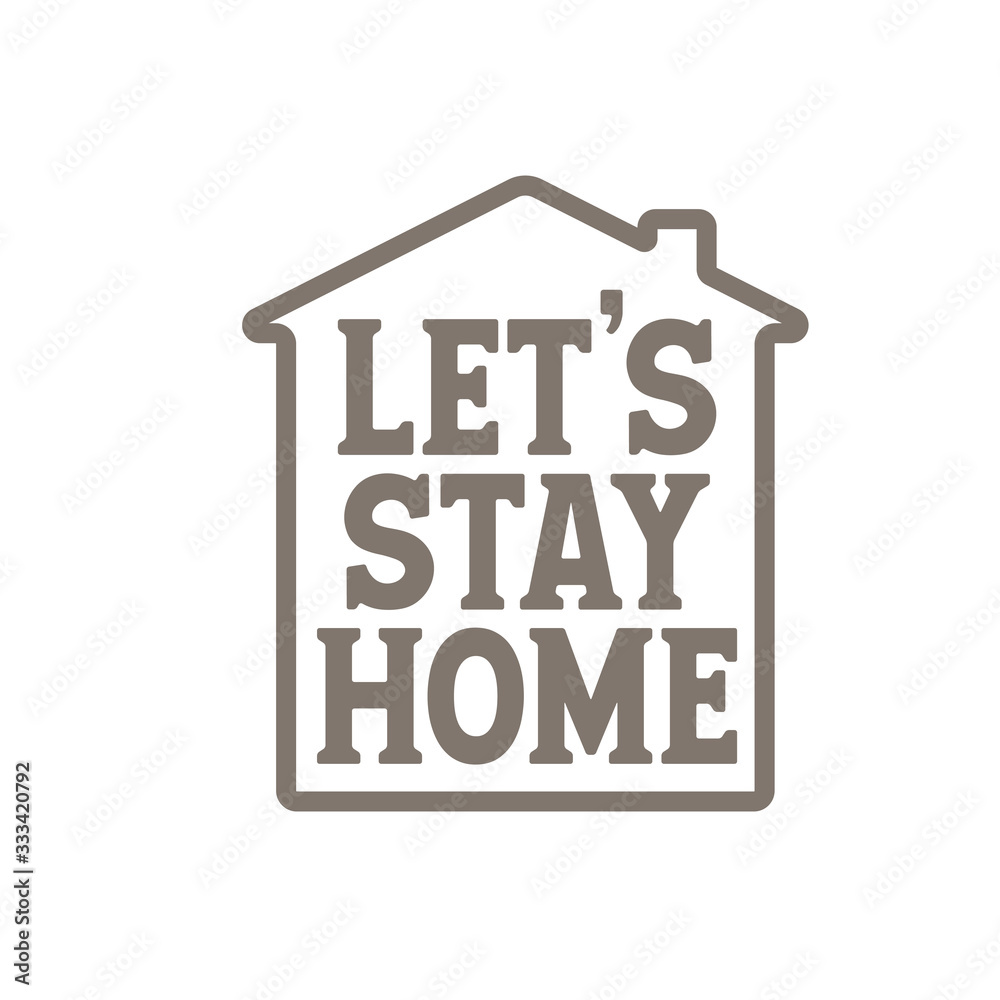 Stay home awareness social media poster. Vector illustration. Stay home awareness social media poster. Vector illustration.