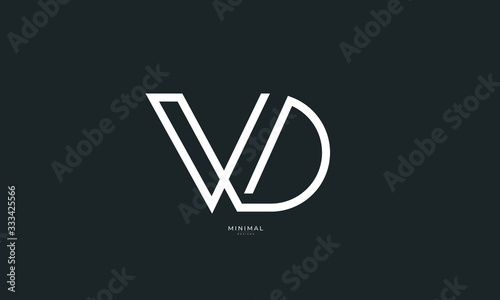Alphabet letter icon logo VD