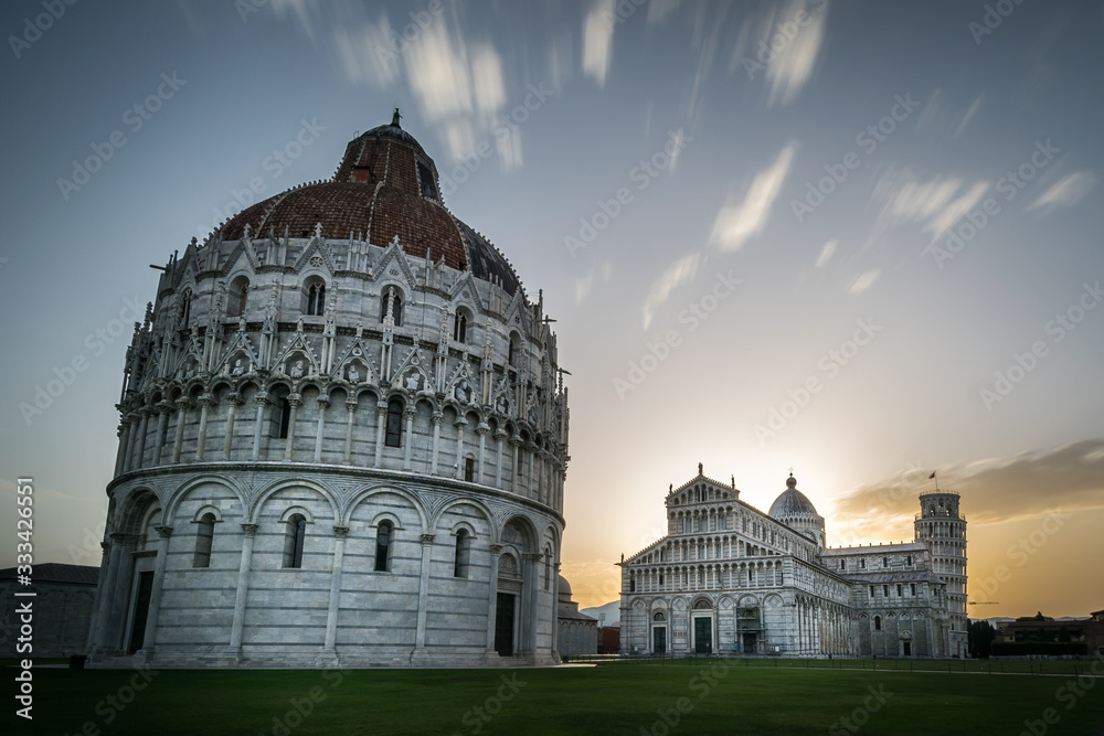 Pisa Baptistry and Cathedral