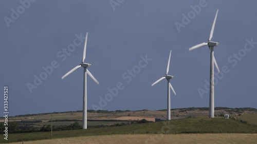 Wallpaper Mural Wind turbines in the UK 4K Torontodigital.ca