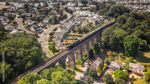 Broadsands Viaduct by drone