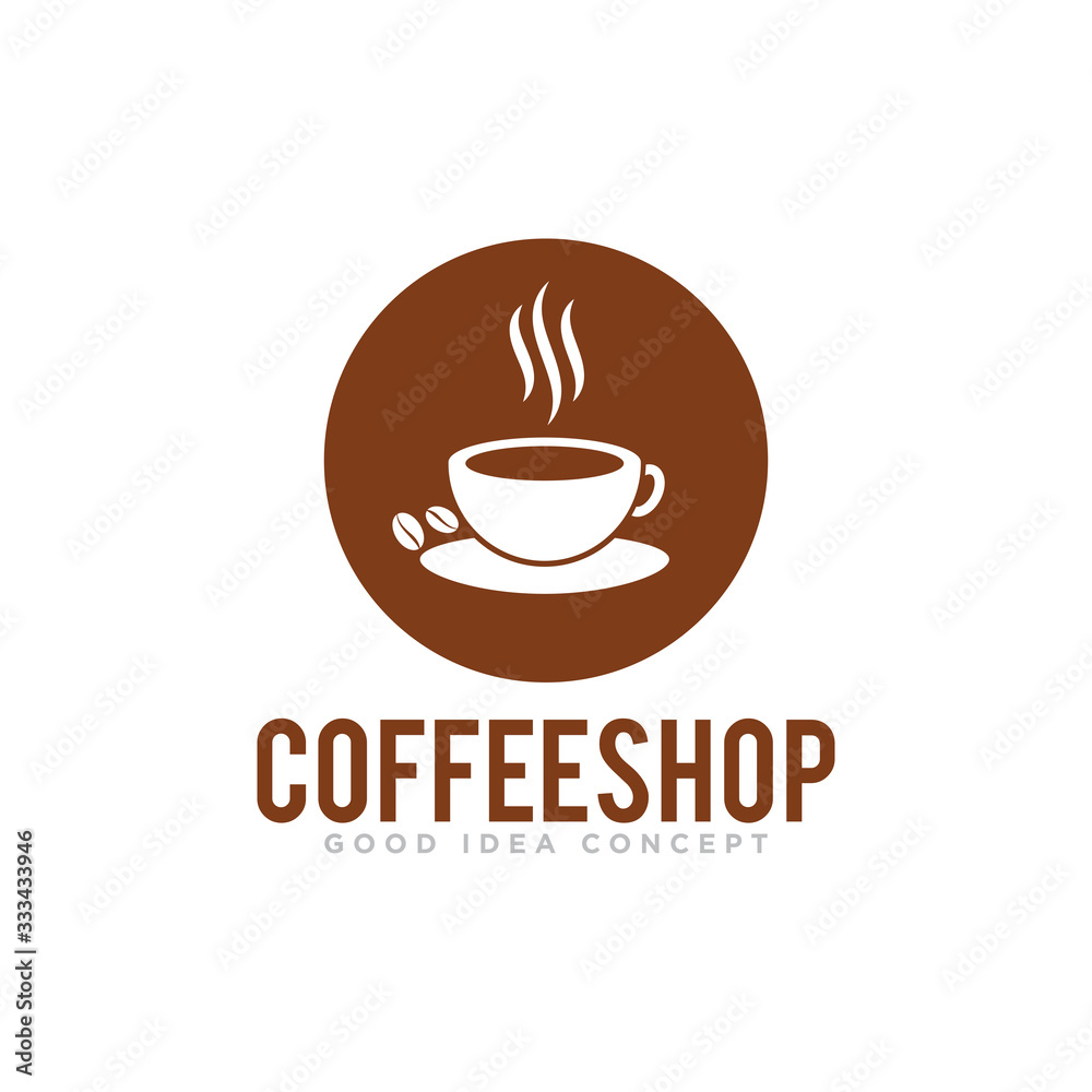 Coffee Logo Icon Design Vector
