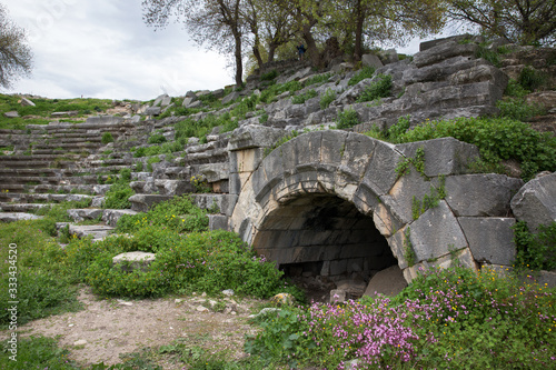 Kastabala  Hierapolis ancient city in Osmaniye, Turkey photo