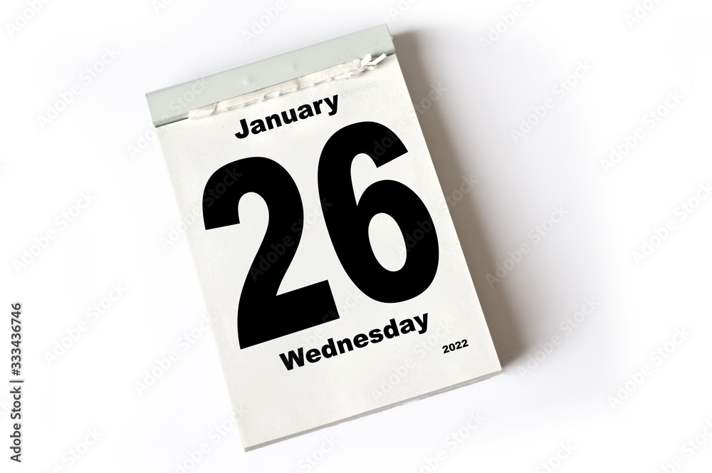 26. January 2022 26. January 2022