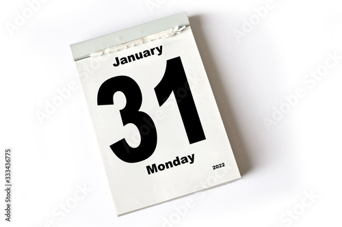 31. January 2022