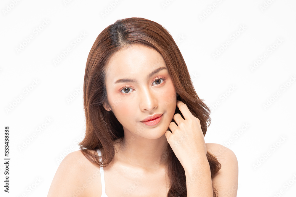Beauty asian women portrait face with natural skin and skin care healthy hair and skin close up face beauty portrait. Beauty asian women portrait face with natural skin and skin care healthy hair and skin close up face beauty portrait.