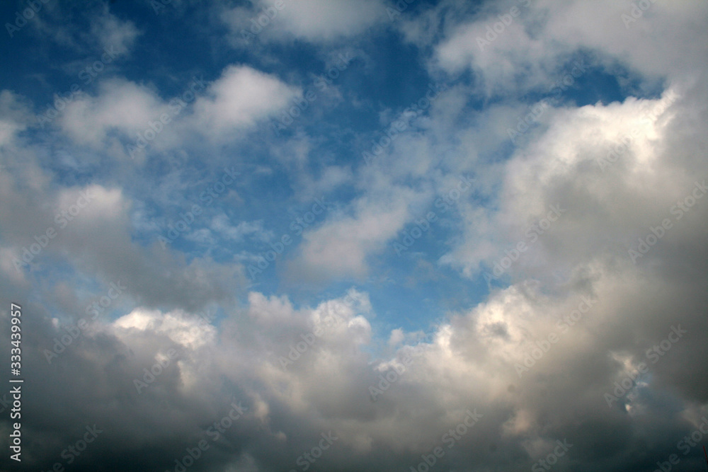 cloudy sky and billowing clouds cloudy sky and billowing clouds