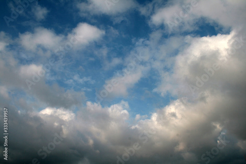 cloudy sky and billowing clouds © Artur