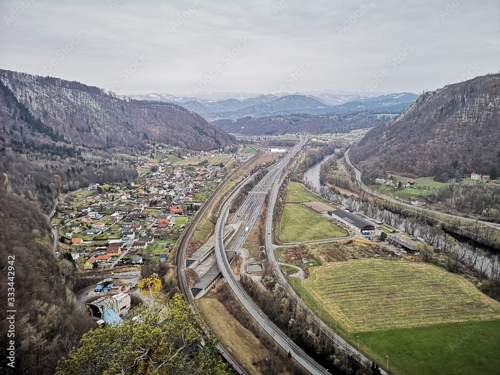 Pyhrnautobahn A9 Plabutsch Steiermark Pyhrnautobahn A9 Plabutsch Steiermark