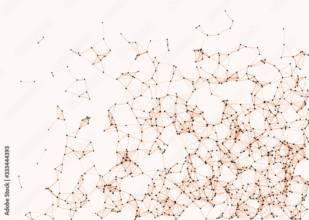 Procedural Art Network Mesh background illustration Procedural Art Network Mesh background illustration