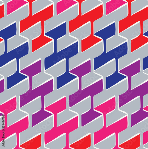 Vector seamless pattern wit...