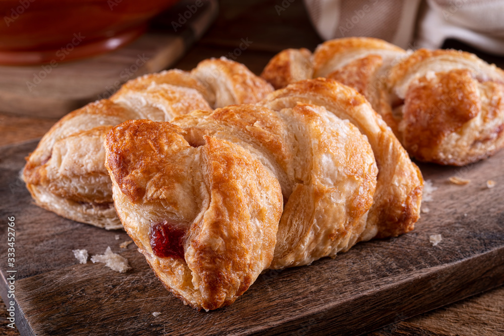 Braided Cherry Strudel Braided Cherry Strudel