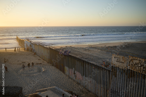 USA-Mexican border wall
