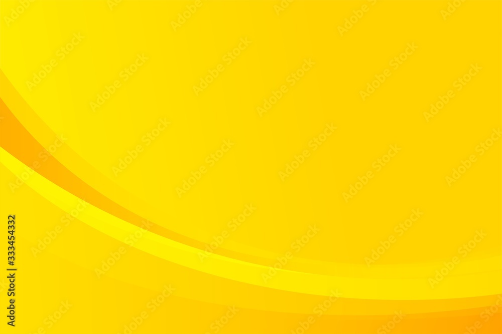 Abstract Clean Fresh Yellow Orange Curve Background Design Template Vector Abstract Clean Fresh Yellow Orange Curve Background Design Template Vector
