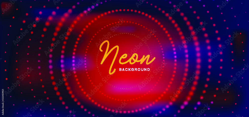 Elegant Neon Background Banner Elegant Neon Background Banner