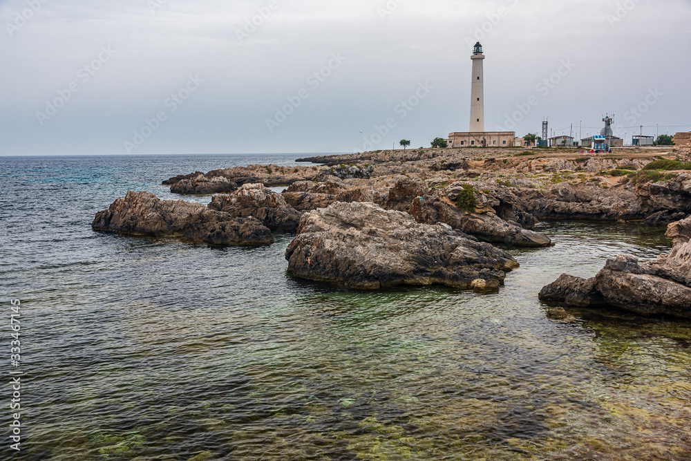 Lighthouse in Favignana, Sicily