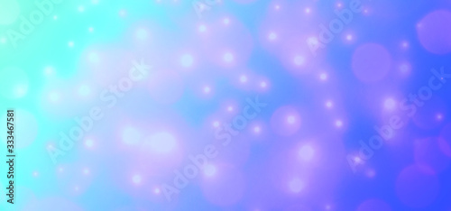 Bokeh Abstract Lighting Colorful Background