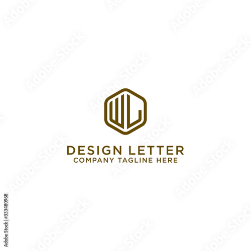 inspiring logo designs for companies from the initial letters of the WL logo icon. -Vectors