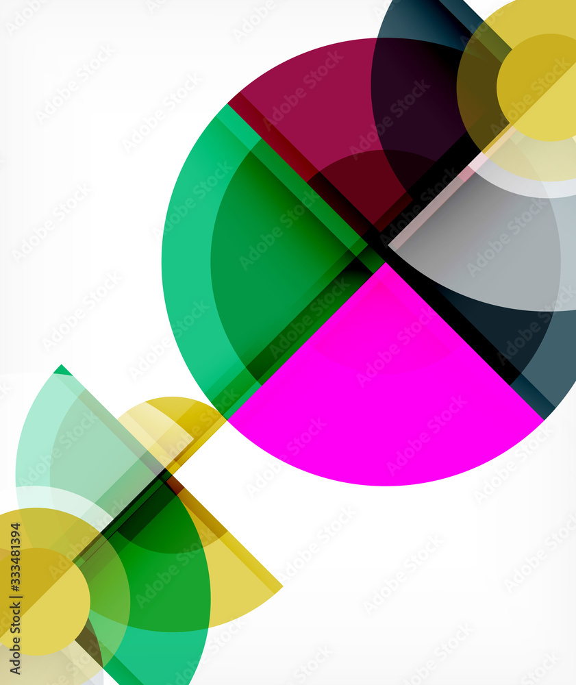 Abstract background, circle and triangle design round shapes overlapping. Geometric trendy template. Vector Illustration For Wallpaper, Banner, Background, Card, Book Illustration, landing page Abstract background, circle and triangle design round shapes overlapping. Geometric trendy template. Vector Illustration For Wallpaper, Banner, Background, Card, Book Illustration, landing page