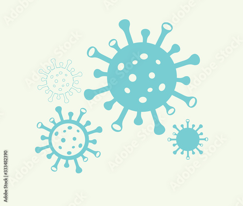 Coronavirus CoV 2019, SARS-Covid-2. Infographics.