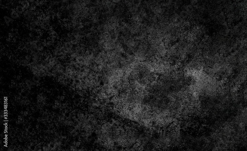 Wallpaper Mural Old wall texture cement dark black gray  background abstract grey color design are light with white gradient background. Torontodigital.ca
