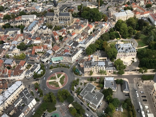 Vue aérienne Epernay  © arnaud