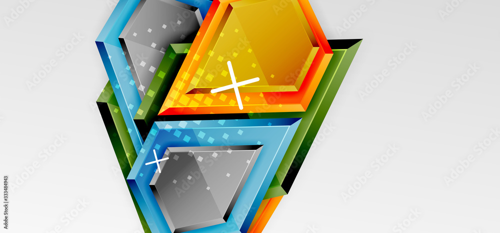 Metal glossy shiny geometric shapes with 3d effect composition. Techno futuristic vector abstract background For Wallpaper, Banner, Background, Card, Book Illustration, landing page Metal glossy shiny geometric shapes with 3d effect composition. Techno futuristic vector abstract background For Wallpaper, Banner, Background, Card, Book Illustration, landing page